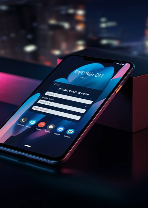 Interface du formulaire d'inscription rapide et sécurisé d'AllySpin Casino, affichant les champs à remplir pour créer un nouveau compte joueur.